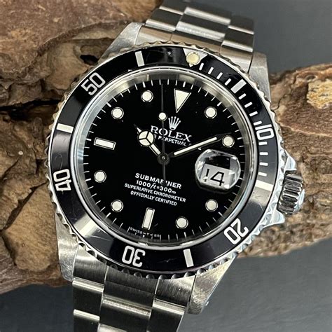 rolex submariner date 16610lv stahl|rolex submariner 16610 price.